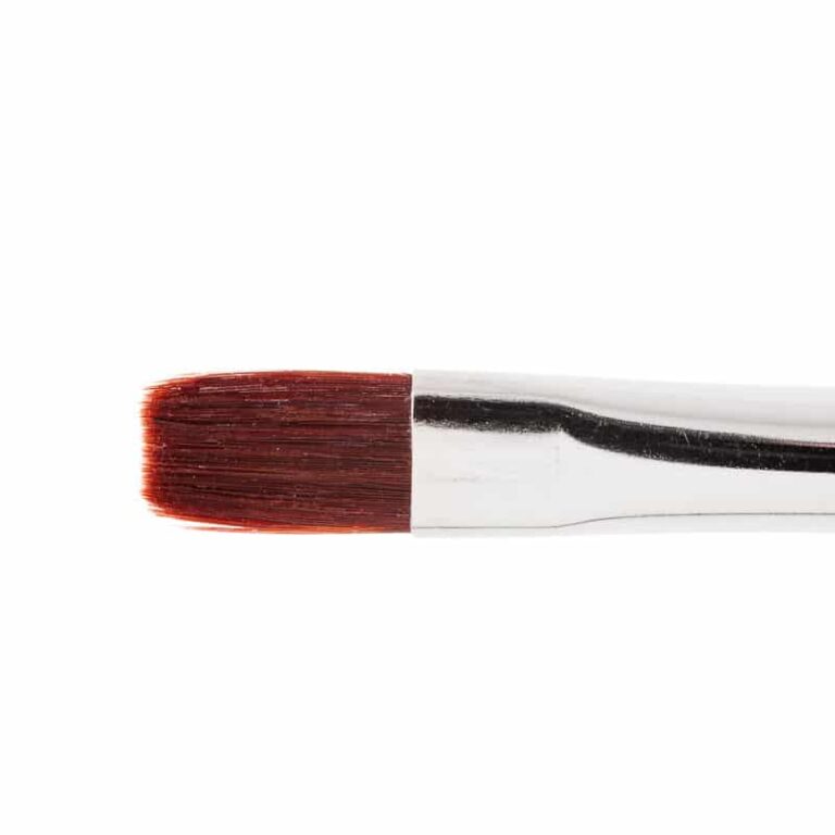 Gel Pinsel hart, Kunsthaar dunkel