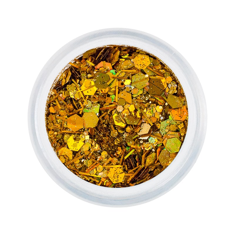 Magic glitter gold