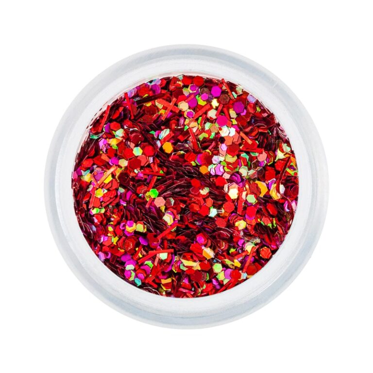 Magic glitter red