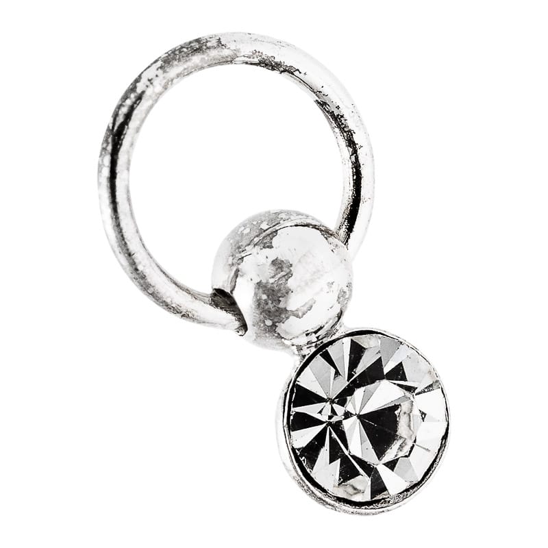 Nail-Art Piercing, crystal clear