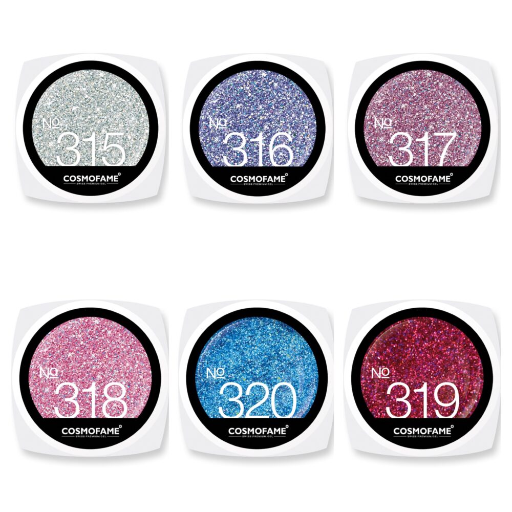 colorgel set - glitter on the dance floor
