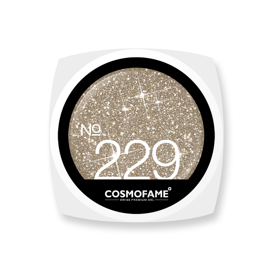 colorgel glitter flakes 229 "feel the champagne bling"
