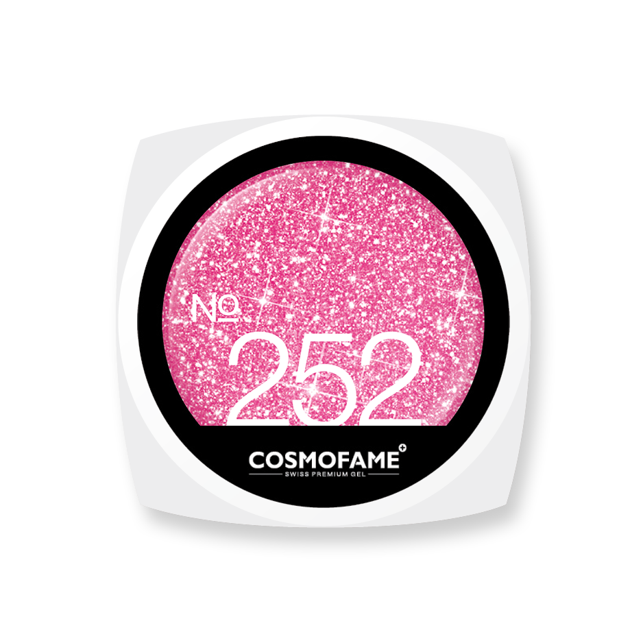 colorgel glitter flakes 252 "girly glimmer rose"