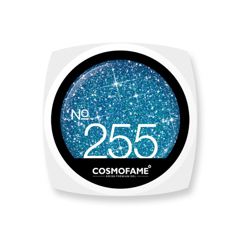 colorgel glitter flakes 255 "deep blue sea"