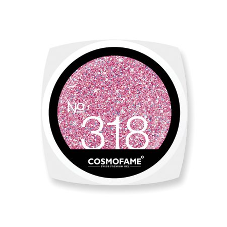 colorgel glitter 318 "disco roller girls love glitter"