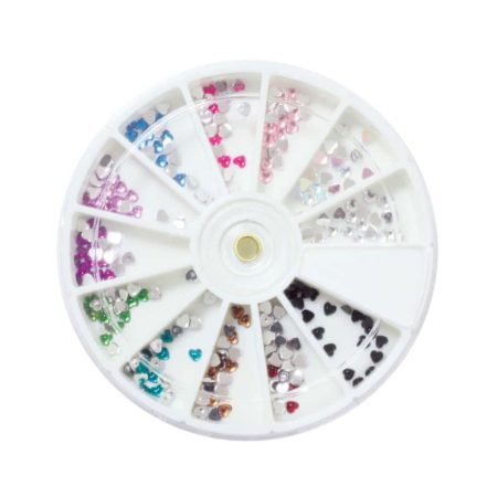Strass Karussell Herzen