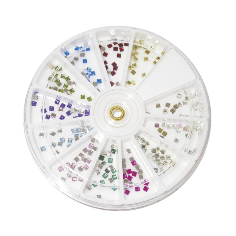 Strass Karussell Quadrate