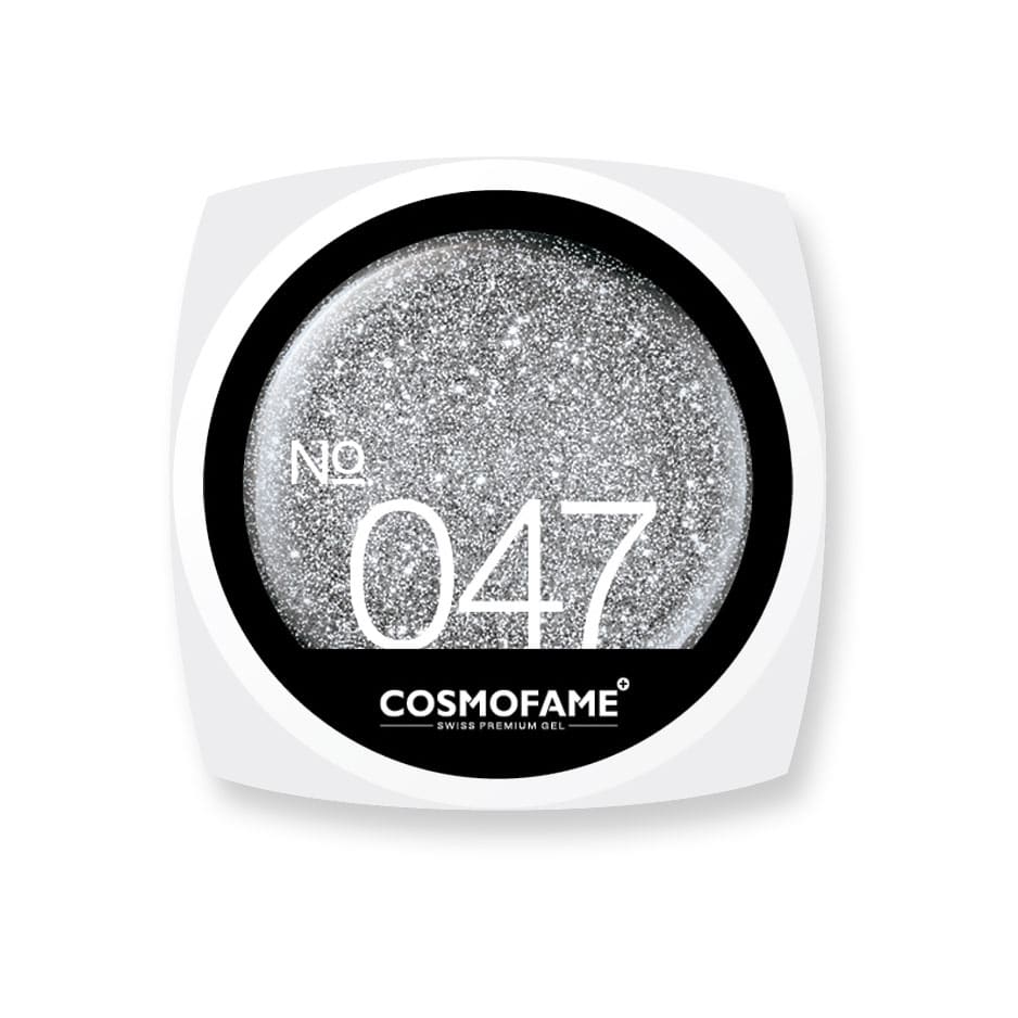 colorgel glitter 047 "glitter silver"