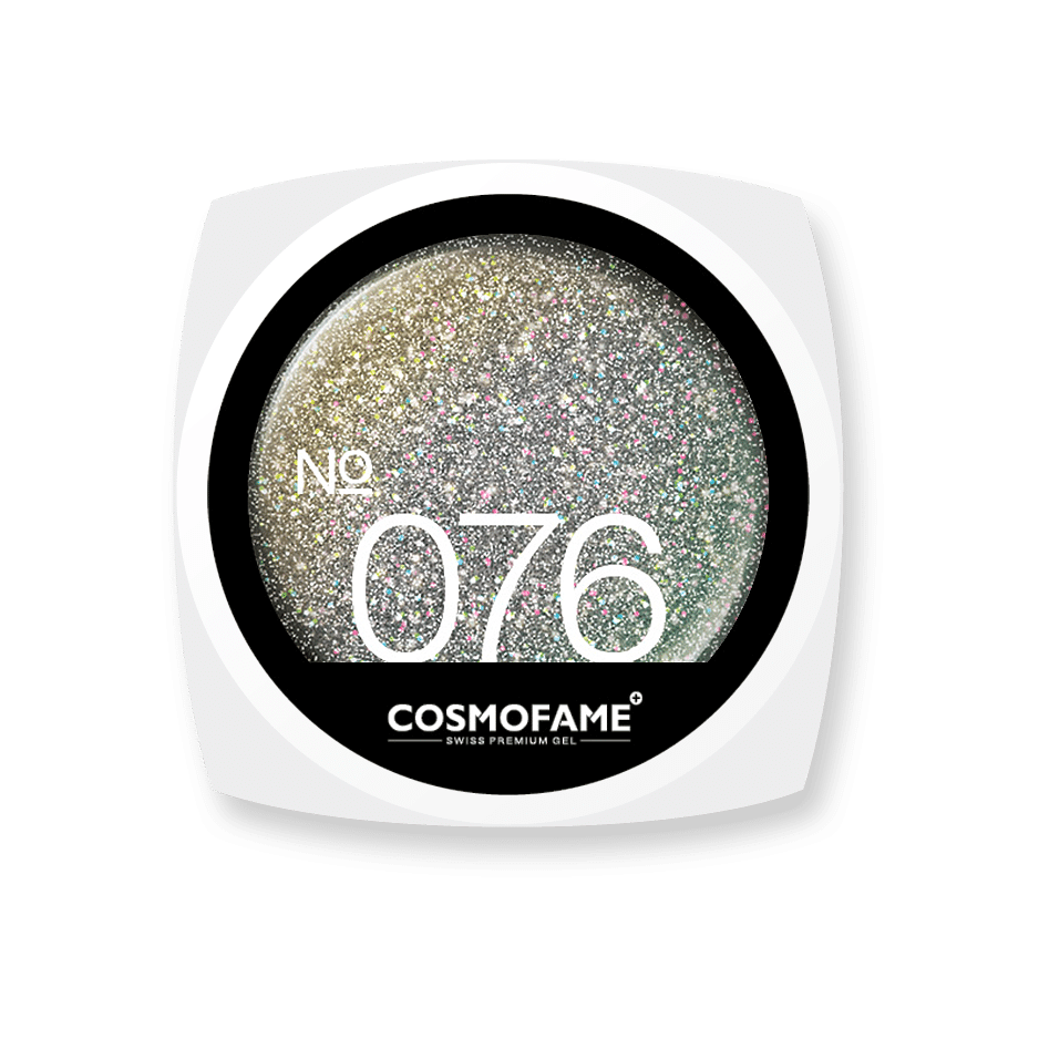 colorgel glitter 076 "silver super star"