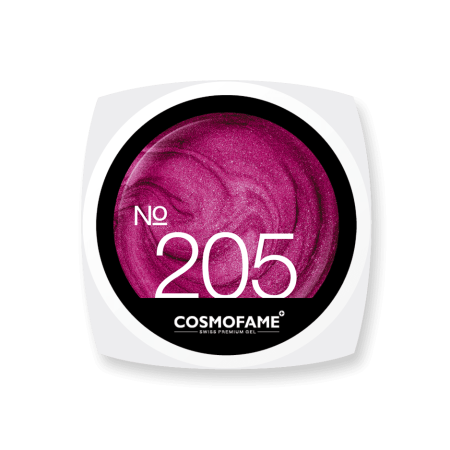 colorgel metallic 205 "magenta barbie nails"