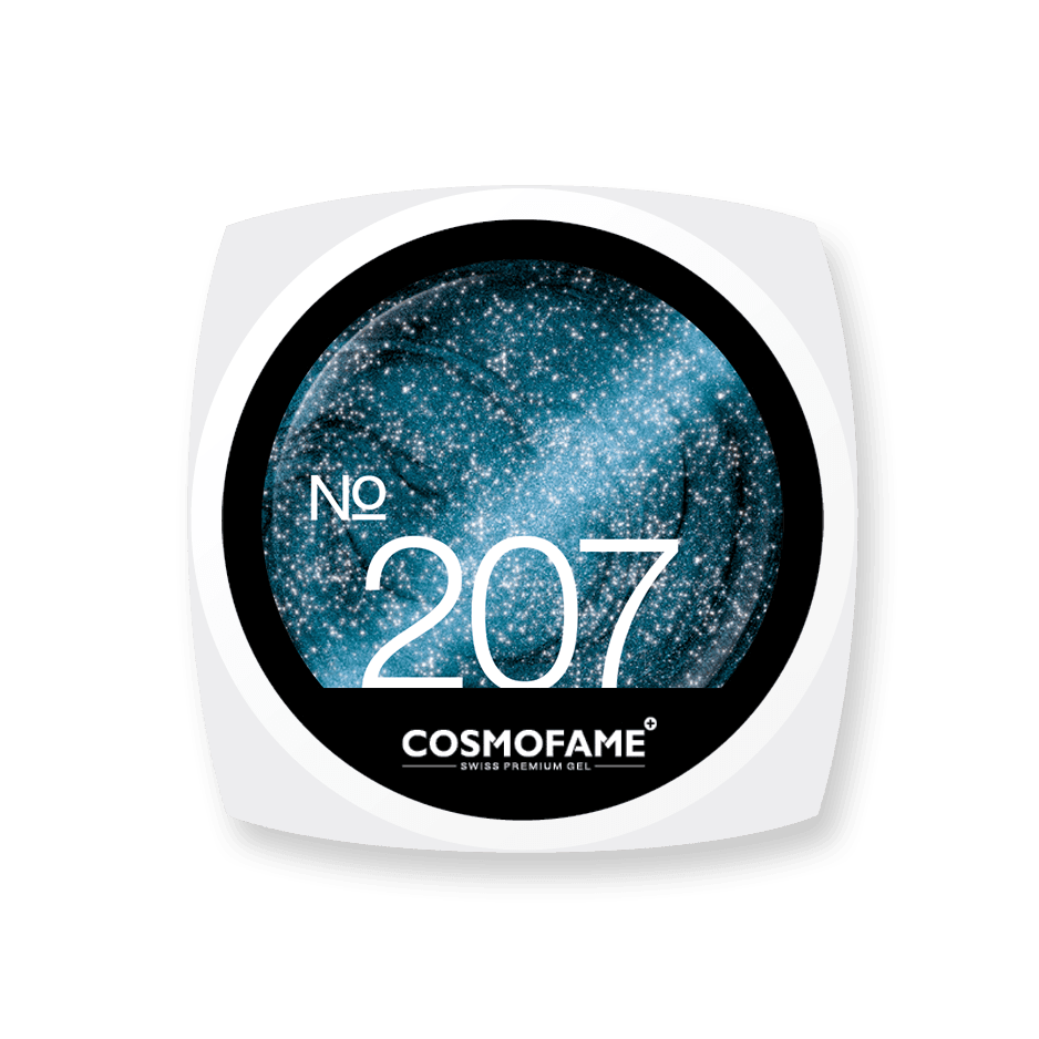 colorgel magnetic 207 "sparkling caribbean blue"
