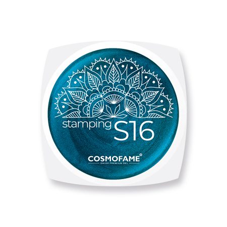 Stamping S16 metallic blau