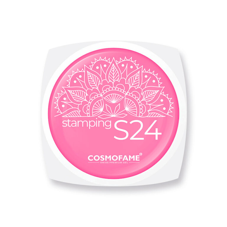 Stamping S24 pastel pink