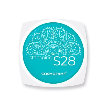 Stamping S28 aquamarin