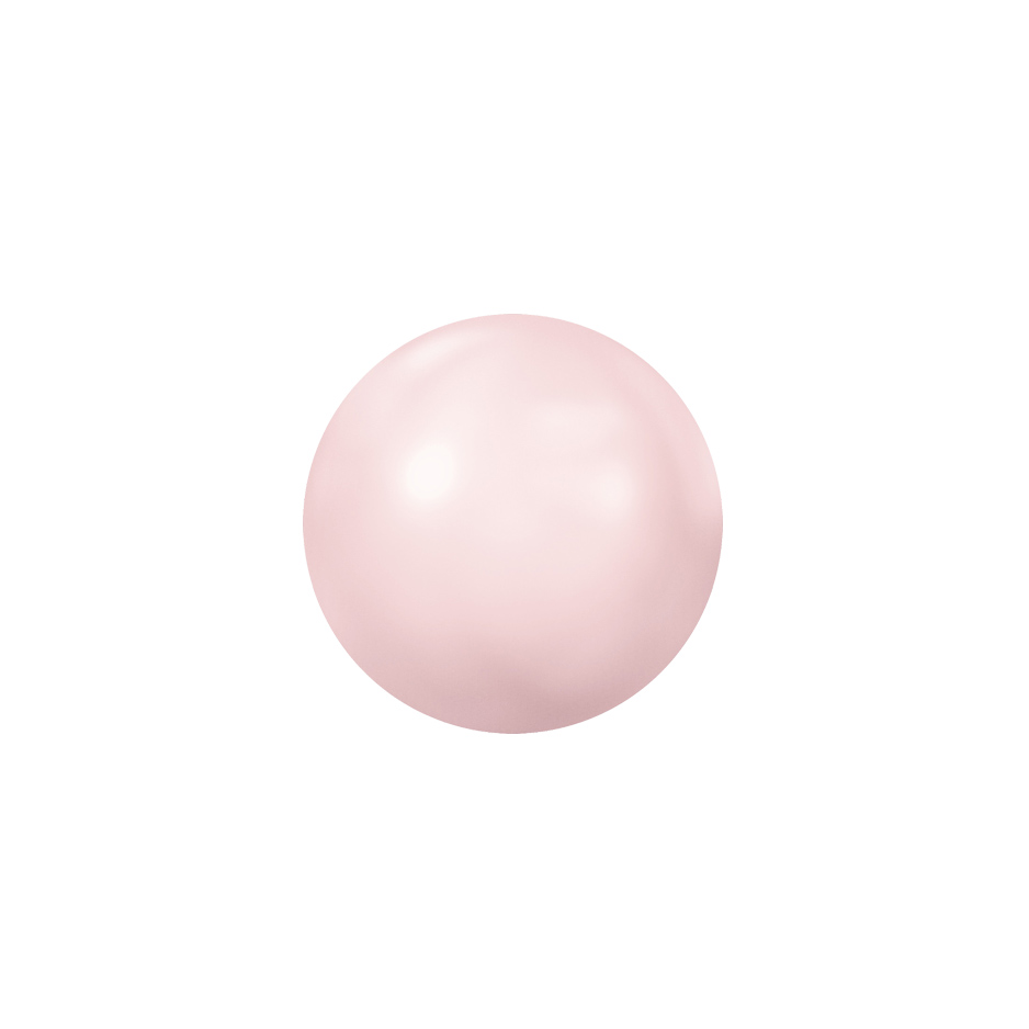 swarovski perlen rosaline pearl - 2.5 mm