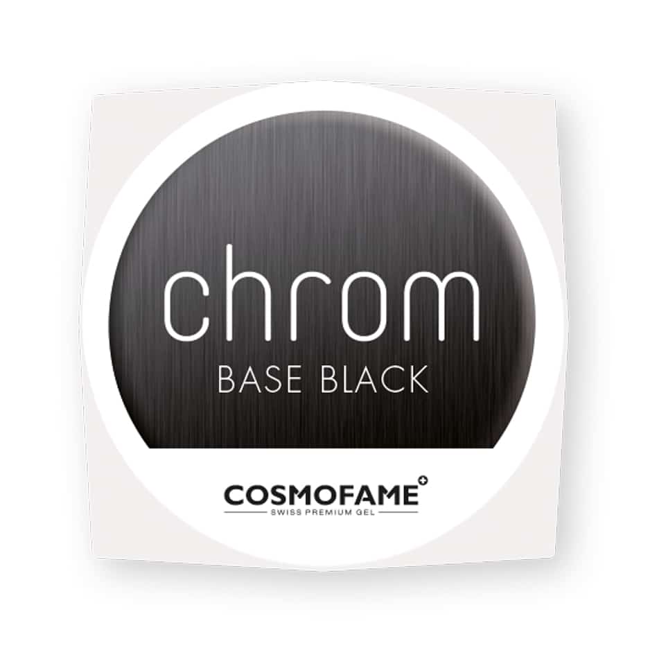 chrome base black