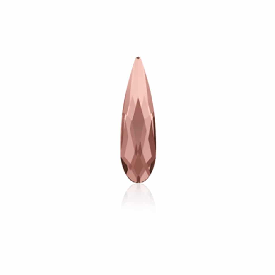 Swarovski Raindrop blush rose
