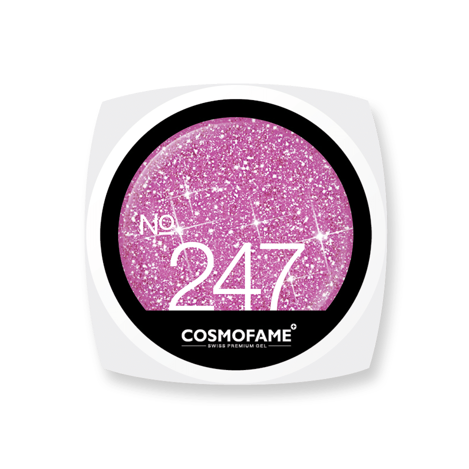 colorgel glitter flakes 247 "lilac is in tha house"