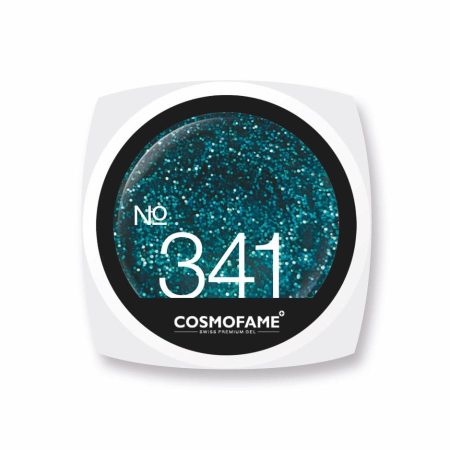 colorgel glitter 341 «sparkling snowflakes in the sky»