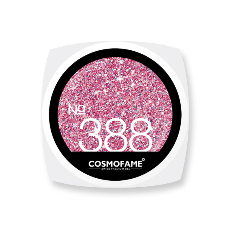 colorgel diamond glitter flakes 388 "tornado pink"