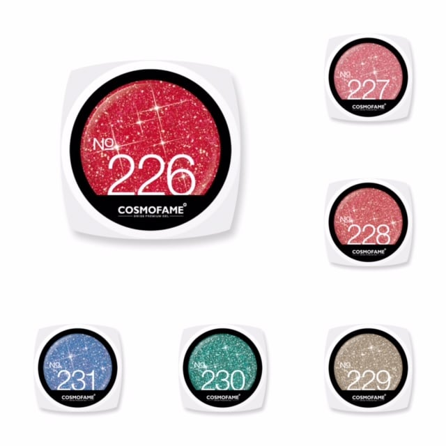colorgel set - Chrome Glitter Edition