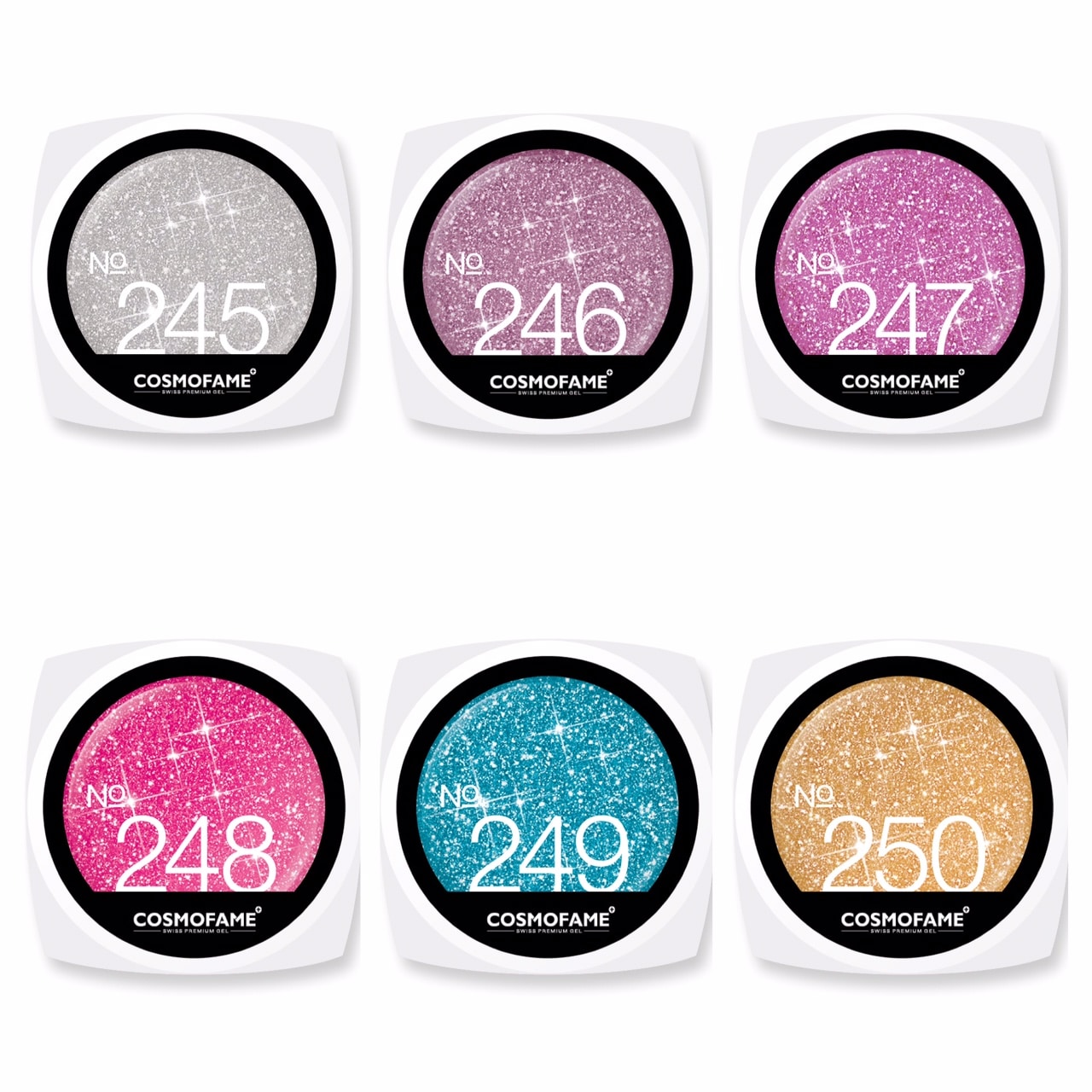 colorgel set - Chrome Glitter Edition 2