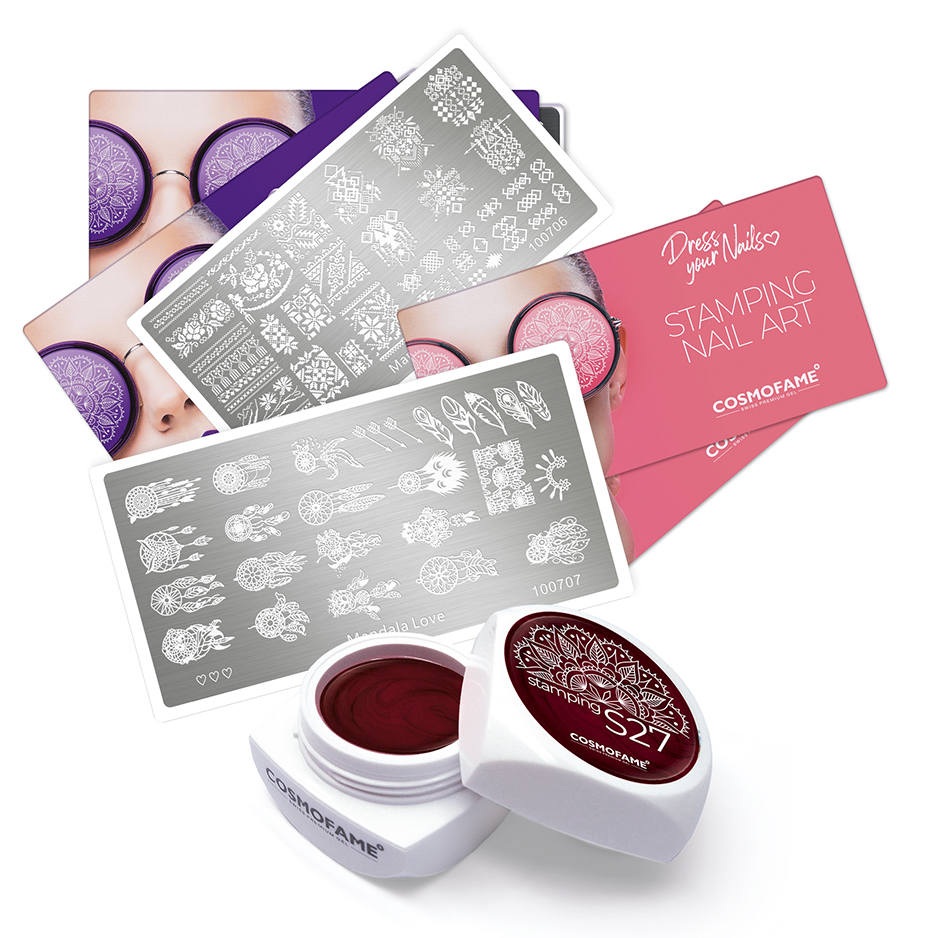 Stamping Set Mandala Love