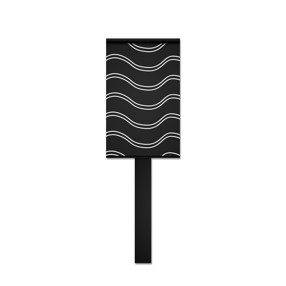 Magnet stick Motiv "Wellen"