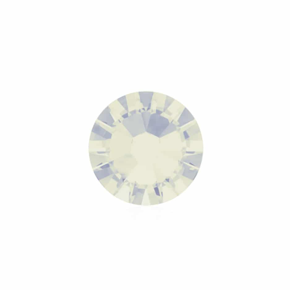 Strass-Steine white opal - 1.8 mm