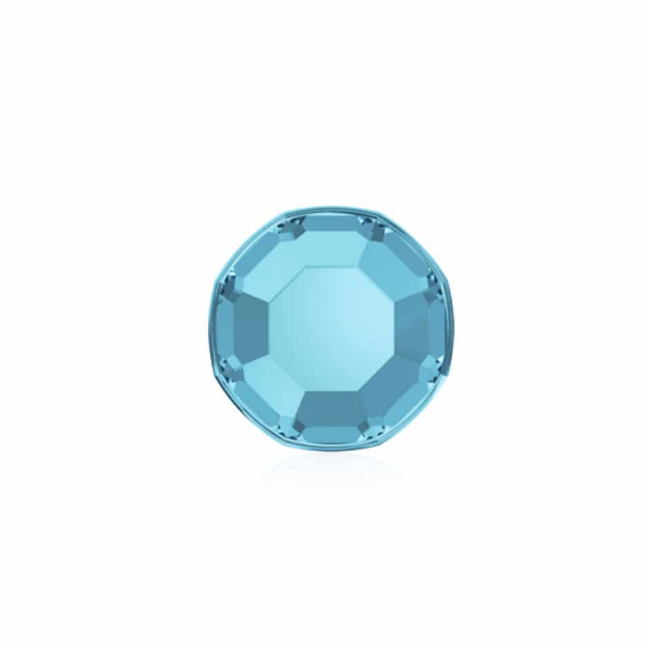 Strass-Steine aquamarine - 1.5 mm