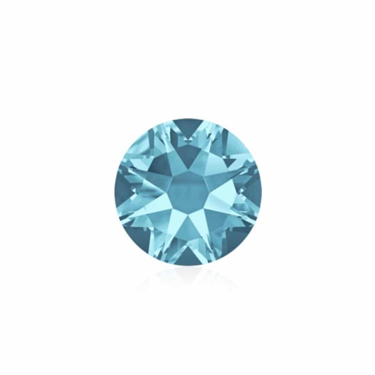 Strass-Steine aquamarine - 5.0 mm