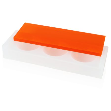 Anmischplatte mit UV-Abdeckung