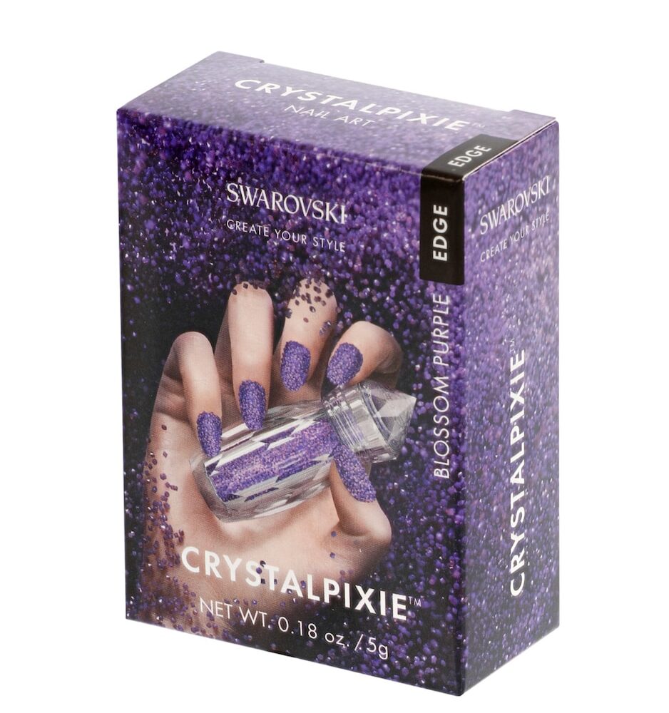 Swarovski® Crystalpixie Edge! Blossom Purple