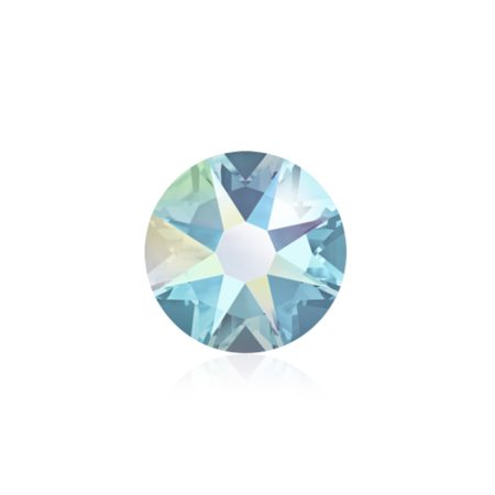 Strass-Steine aquamarine irrisierend - 5.0 mm