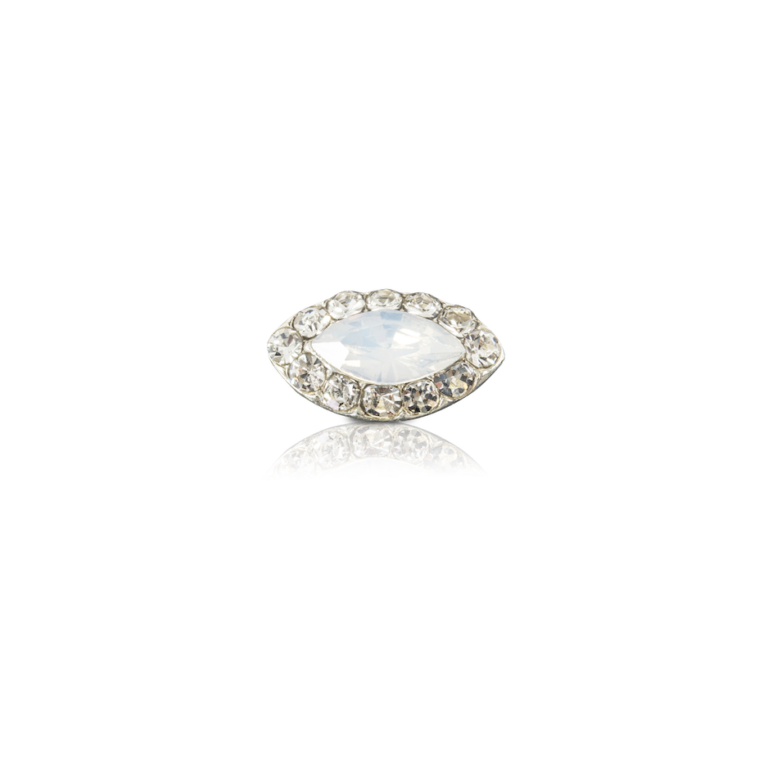 Overlay Ornament white opal