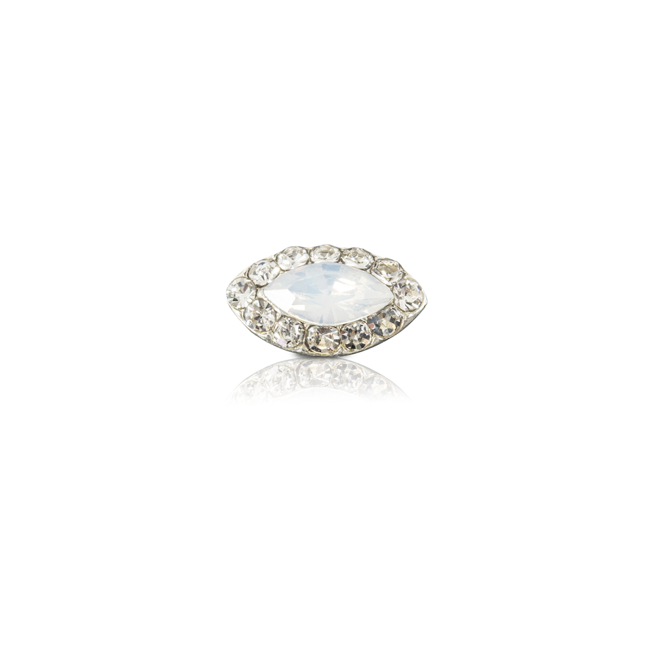 Overlay Ornament white opal