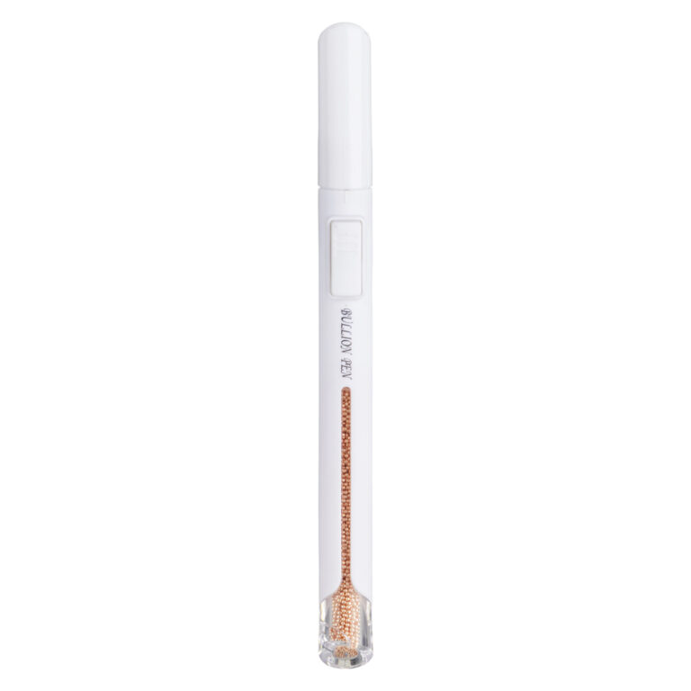 nailart clickpen metallperlen roségold