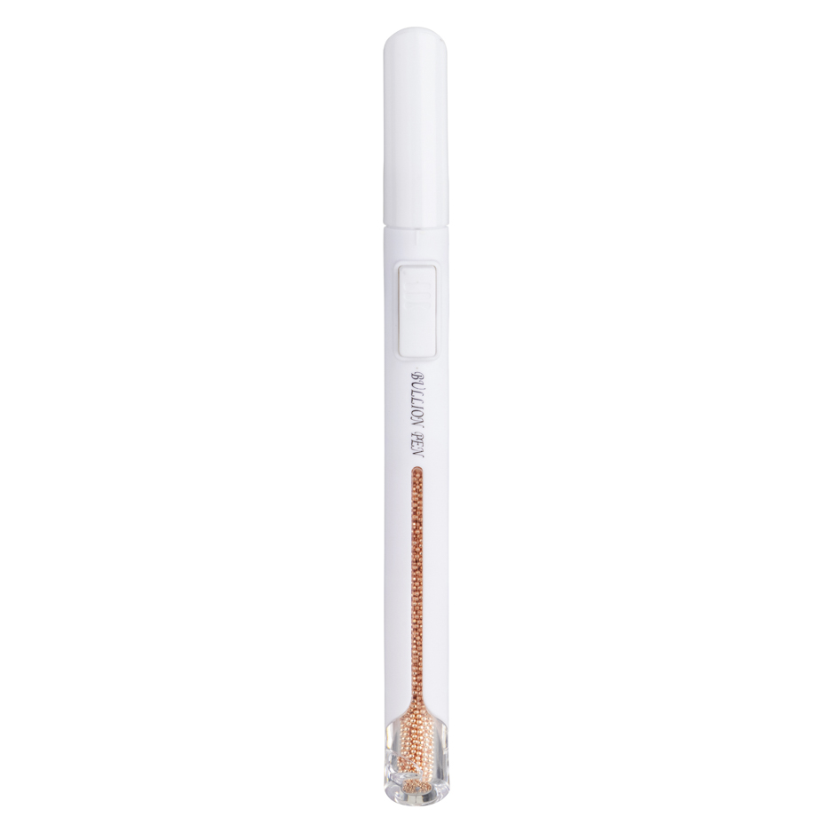 nailart clickpen metallperlen roségold