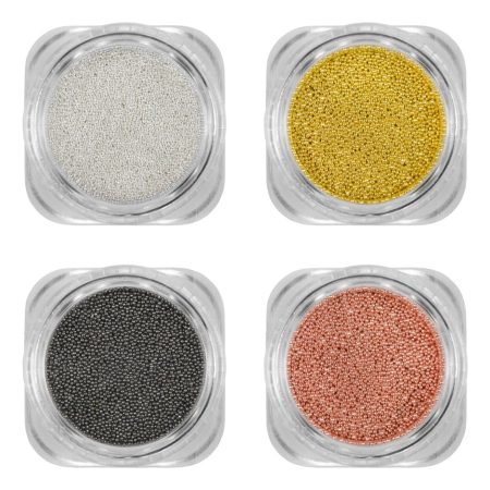 nailart mikro-metallperlen set-mix
