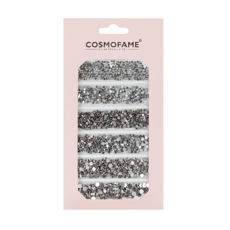 Strass Steine Set Silber Chrome