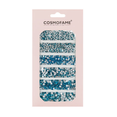 Strass Steine Set Aqua Marin