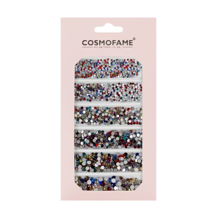 Strass Steine Set Multicolor