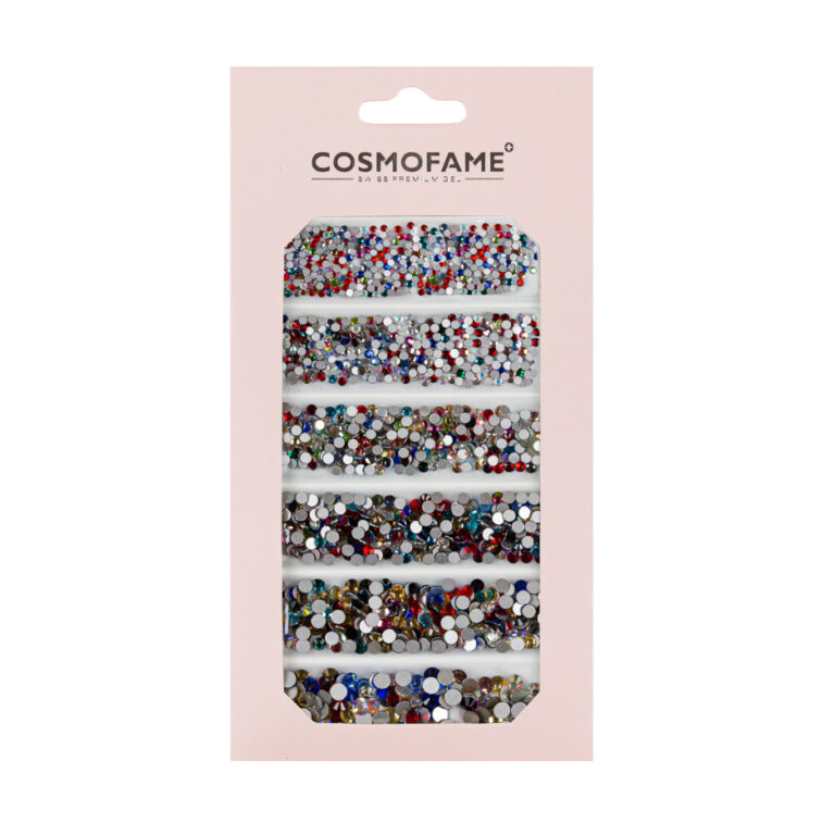 Strass Steine Set Multicolor