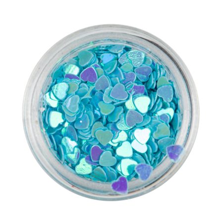 Nailart Heart Accessoires Hellblau