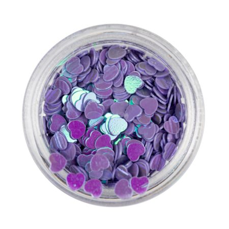 Nailart Heart Accessoires Lila