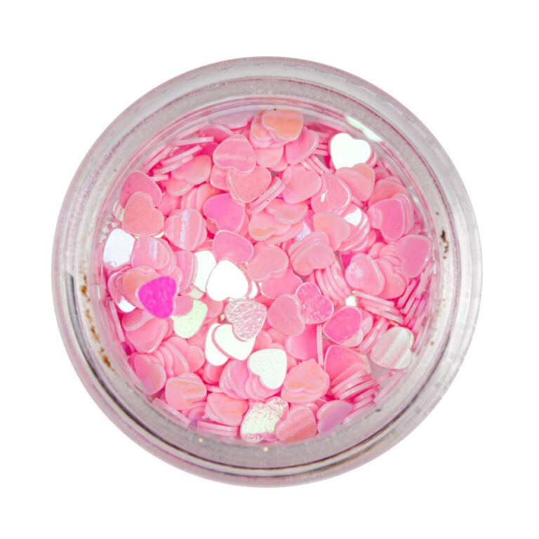 Nailart Heart Accessoires Rosa