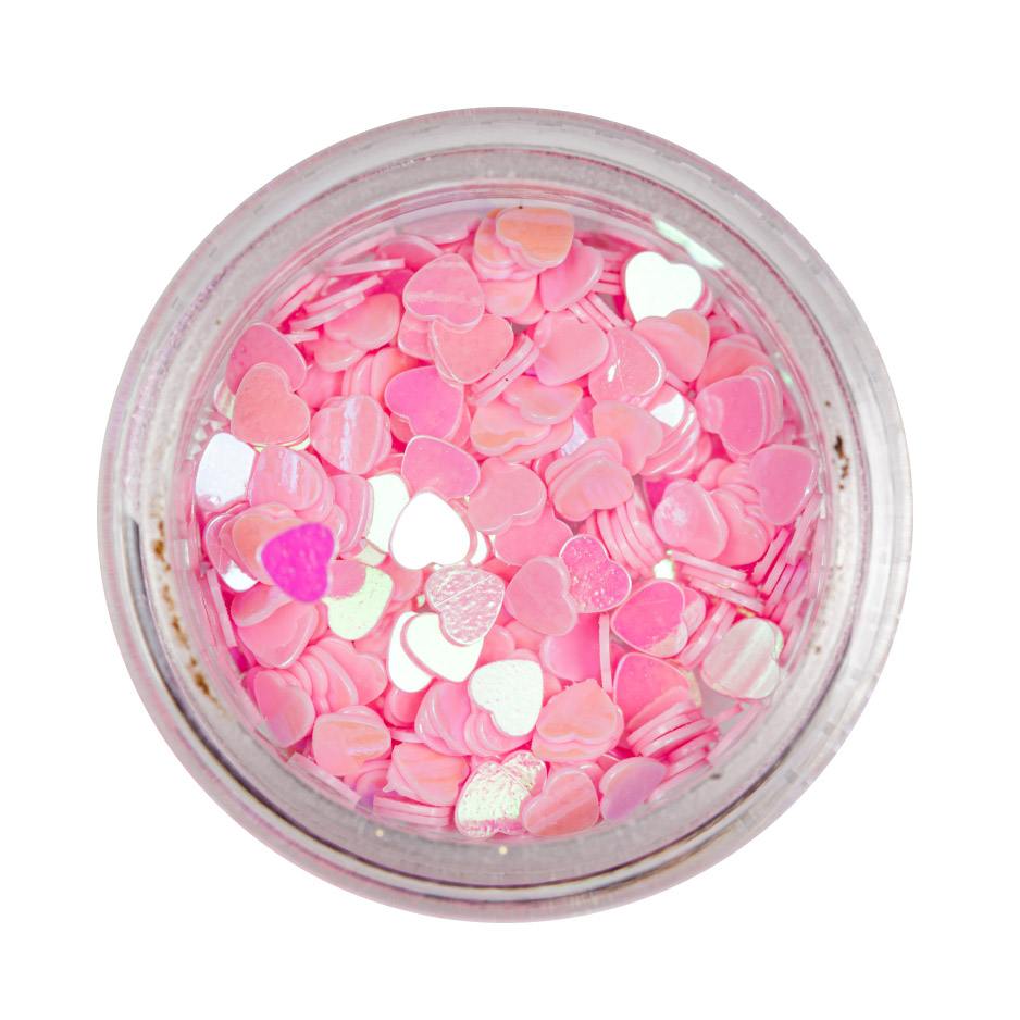 Nailart Heart Accessoires Rosa