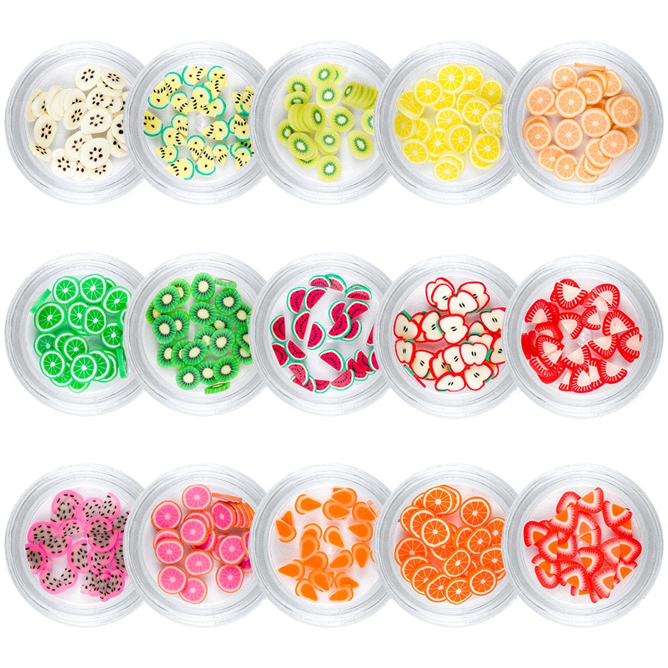 Nailart Früchte - 15er-Set