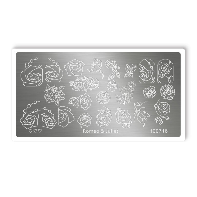 Template Romeo & Juliet - Fine roses and butterflies