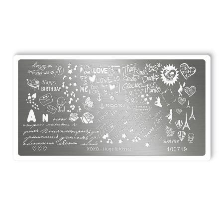 Template XOXO Love Letters